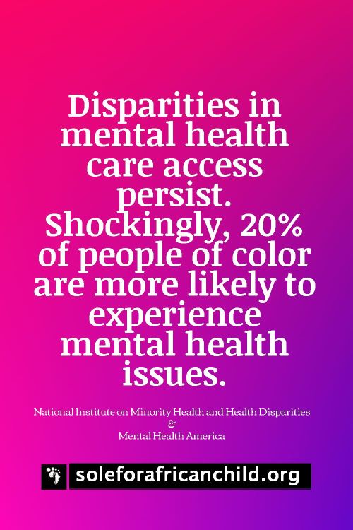 mental wellness quotes and mental health disparities for people of color